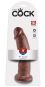 King Cock 9“ Cock (24 cm, Ø 5,3 cm) Brown