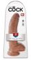 King Cock 9“ Cock with Balls (22,9 cm, Ø 5,1 cm) Tan