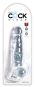 King Cock Clear Dildo mit Hoden (22,2 cm, Ø 5,1 cm) 