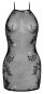 Netz-Minikleid mit Allover-Strassbesatz (S-L) 