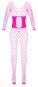 Pinker Catsuit ouvert (S-L) 