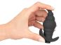 Black Velvets RC Butt Plug (9,6 cm, Ø max. 3,5 cm) 
