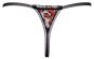 Riostring ouvert aus 2-farbiger Spitze S/M