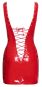 Rotes Lack-Kleid M