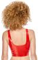 Rotes Top aus Lack S