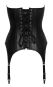 Straps-Corsage aus Leder XS