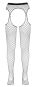 Straps-Strumpfhose grobes Netz ouvert (S-L) 