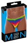 Herren String Regenbogen S