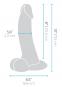 b-Vibe Slipskin Curvy 25 cm, Ø 5,6 cm