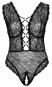 Body ouvert aus weicher Stretch-Spitze 85D/L
