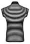 Herren Shirt transparenter Querstreifen-Look S