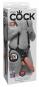King Cock Hollow Strap-On Suspender System 30 cm