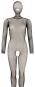 Langarm-Catsuit ouvert mit Fuß (S-L) 