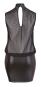 Minikleid transparent XL