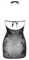 Netz-Minikleid mit Allover-Strassbesatz (S-L) 