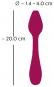 Rosenrot Bendable G-Spot Vibrator (20 cm, Ø 4 cm) 