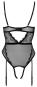 Stringbody ouvert mit abnehmbaren Strapsen S