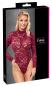 Stringbody mit langem Arm & Stehkragen M