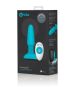 b-Vibe Rimming 2 (15 cm, Ø 2,7 bis 4 cm) Türkis
