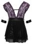 Bondage Babydoll mit Halsband XL
