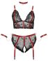 Bondage Longline-BH Set ouvert XL