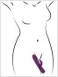 Javida 2 Function Rabbitvibrator (23,7 cm, Ø 3,7 cm) 