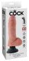 King Cock 8“ Vibrating Cock with Balls (24 cm, Ø 5,2 cm) 