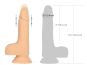 Naked Addiction 6,5" Thrusting Dong RC (16,5 cm, Ø 3,2 cm) 
