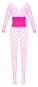Pinker Catsuit ouvert (S-L) 