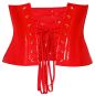 Rotes Taillenmieder aus Lack S