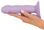 Vibrator Heart Guy Purple (19,5 cm, Ø 4,5 cm) 