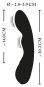 XOUXOU E-Stim G-Spot Vibrator (20,2 cm, Ø max. 3,9 cm) 