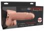 7“ Hollow Strap-on with Balls (18,9 cm, Ø 4,3 cm) 