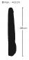 Black Push Thrusting Vibrator (27,7 cm, Ø 4,2 cm) 
