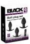 Black Velvets Butt plug set 