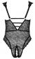 Body ouvert aus weicher Stretch-Spitze 85D/L