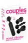 Couples Choice Wand Vibrator mit 3 soften Aufsätzen 