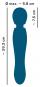 Grande Wand Massagestab (29,3 cm, Massagekopf-Ø 5,8 cm) Blau