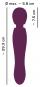 Grande Wand Massagestab (29,3 cm, Massagekopf-Ø 5,8 cm) Lila