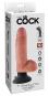 King Cock 7“ Vibrating Cock with Balls (18 cm, Ø 4,1 cm.) 