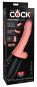 King Cock Plus Stoßvibrator mit Wärmefunktion (27,1 cm, Ø 3,6 cm) 