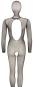 Langarm-Catsuit ouvert mit Fuß (S-L) 