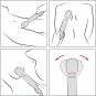 le Wand Rechargeable Vibrating Massager (34 cm, Ø 6,2 cm) Weiß