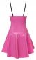 Pinkes Kleid aus Lack S