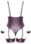 Bondage Stringbody im Lila-Mattlook XL