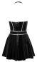 Neckholder-Kleid aus Lack S