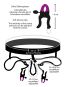 Bad Kitty Perlenstring mit Klemmen 