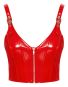 Rotes Top aus Lack S