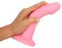Vibrator Heart Guy Pink (19 cm, Ø 4 cm) 