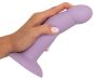 Vibrator Heart Guy Purple (19,5 cm, Ø 4,5 cm) 